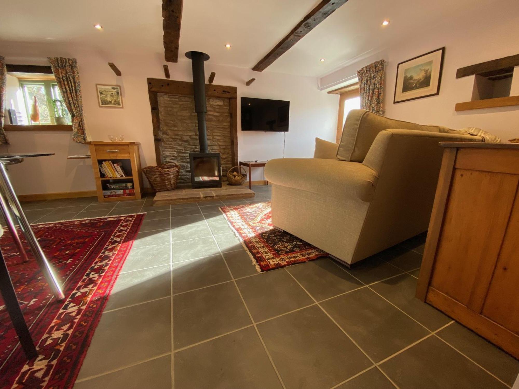 Oaklands Cottage On A Rural Farm Dingestow Bagian luar foto